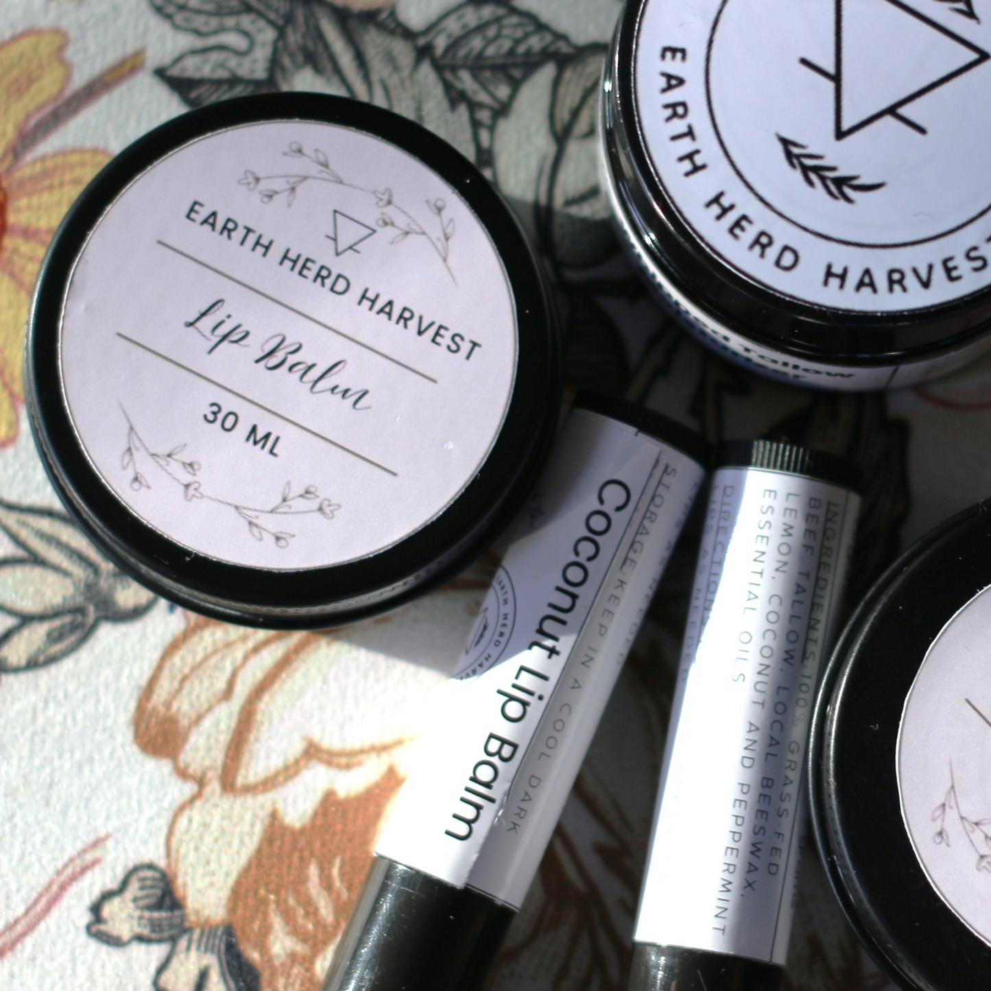Lip Balm with Tallow & Local Beeswax